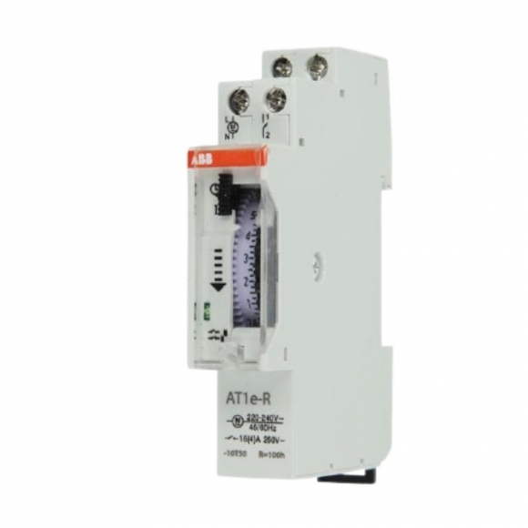 Nouveaux interrupteurs horaires électromécaniques 2CSM231215R0601 ABB AT1e-R