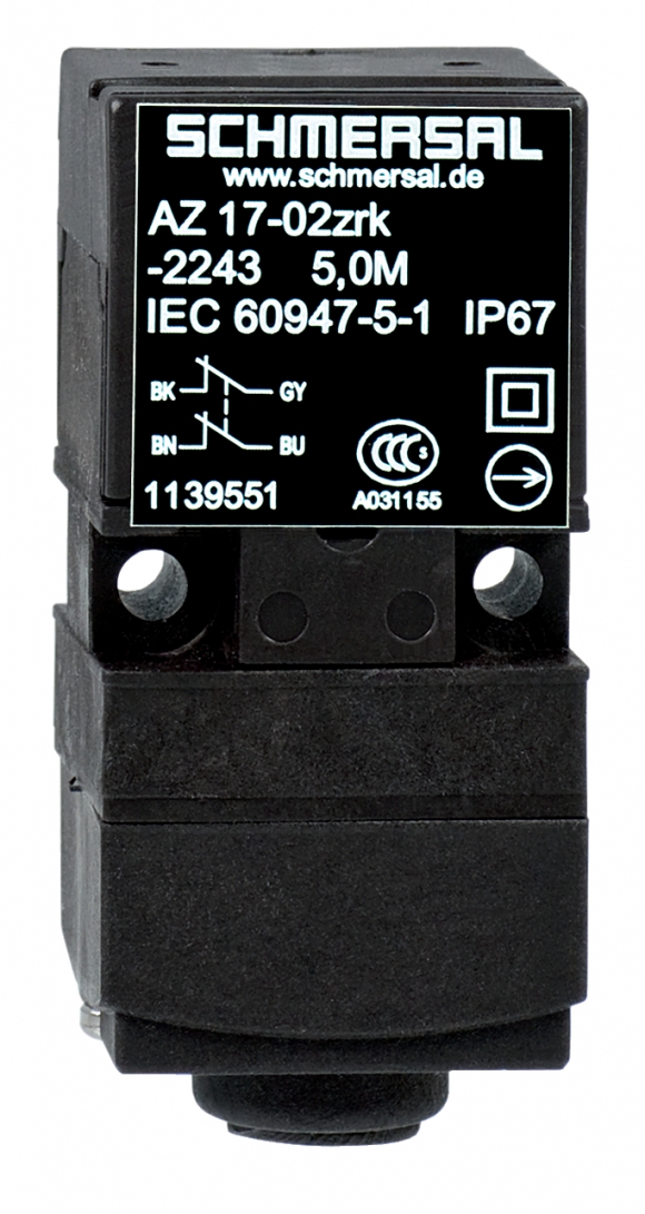 Nouveau AZ 17-02ZRK-2243-1 5,0M Schmersal Numéro d'article : 101147465