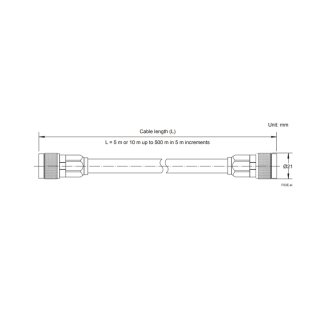 Nouveau câble YCB111-M075 Yokogawa YCB111 V Net (10BASE-5)