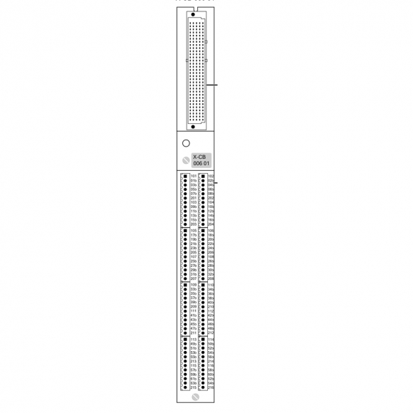 Nouvelle carte de connexion X-CB 006 01 HIMA avec bornes à vis