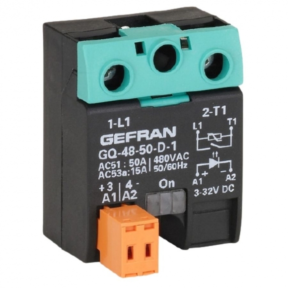Nouveaux relais statiques monophasés GQ-25-24-A-1-1 GEFRAN