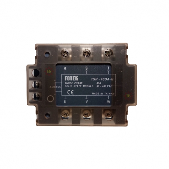 Nouveau relais statique triphasé TSR40DAH FOTEK