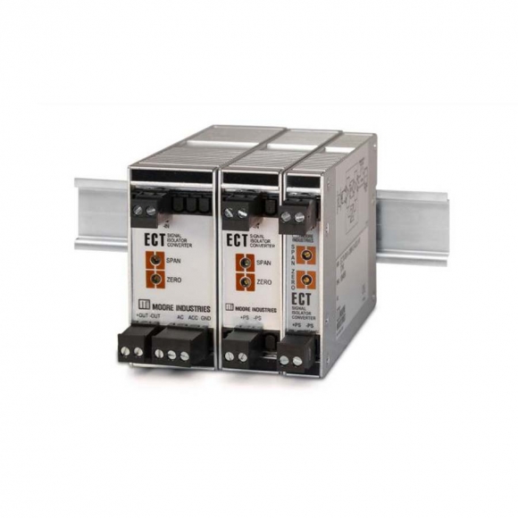 Nouveau ECT/4-20mA/4-20mA/24DC [DIN] Moore Industries ECT 4 fils (Ligne/secteur) Isolateur/convertisseur alimenté