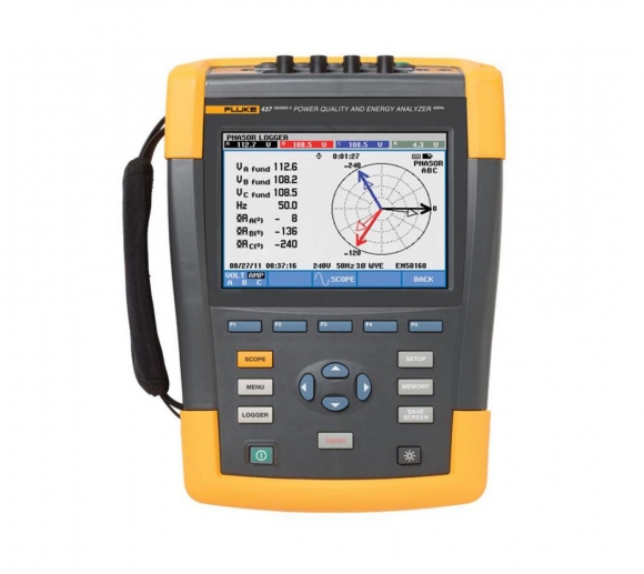 Nouveau moniteur de qualité de l'alimentation et analyseur d'énergie 437-II Fluke 400 Hz Nouveau moniteur de qualité de l'alimentation et analyseur d'énergie 437-II Fluke 400 Hz