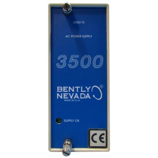 Nouvelle alimentation 3500/15-04-04-00 Bently Nevada (Discontinued. Nouveau remplacement : 3500/15-07-07-00 Module d'alimentation Bently Nevada )