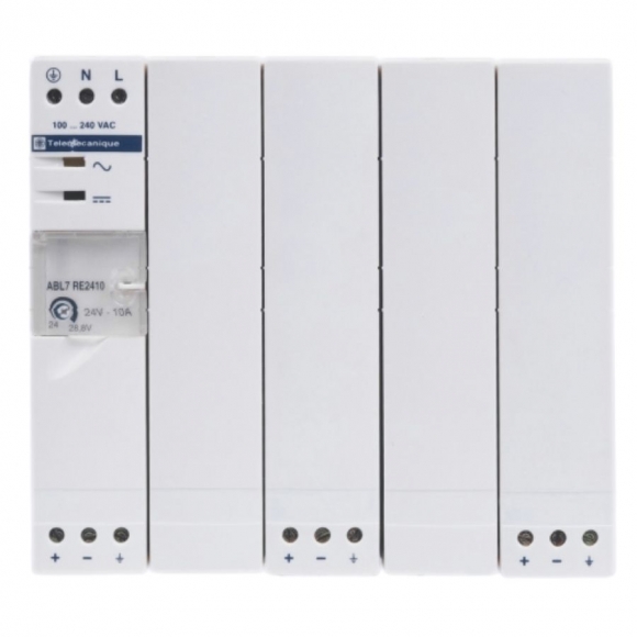 Nouvelle alimentation à interrupteur régulé ABL7RE2410 SchneiderElectric