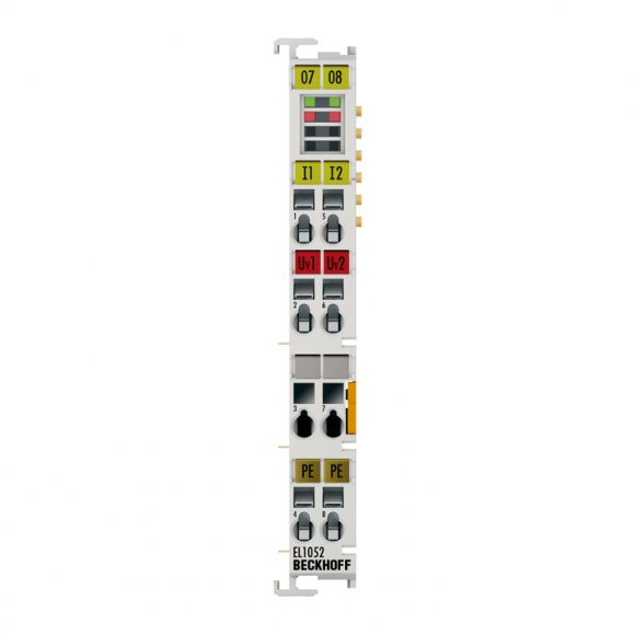 Nouveau Terminal EtherCAT BECKHOFF EL1052, entrée numérique à 2 canaux, NAMUR