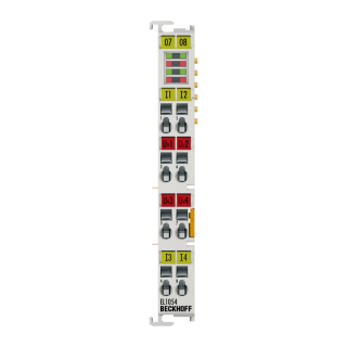 Nouveau Terminal EtherCAT BECKHOFF EL1054, entrée numérique 4 canaux, NAMUR