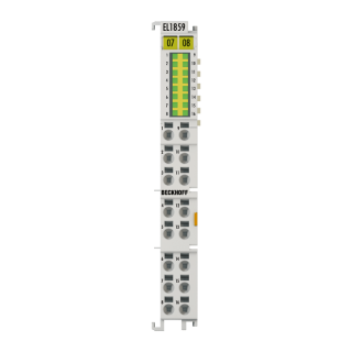 Nouvelle borne EtherCAT BECKHOFF EL1859, entrée numérique 8 voies + sortie numérique 8 voies, 24 V DC, 3 ms, 0,5 A