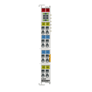Nouvelle borne EtherCAT BECKHOFF EL2024, sortie numérique à 4 canaux, 24 V DC, 2 A