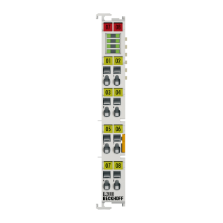 Nouveau EL2088 BECKHOFF EtherCAT Terminal, sortie numérique 8 canaux, 24 V DC, 0,5 A, commutation à la terre