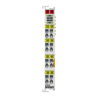 Nouvelle borne EtherCAT BECKHOFF EL2634, sortie relais 4 canaux, 250 V AC, 30 V DC, 4 A