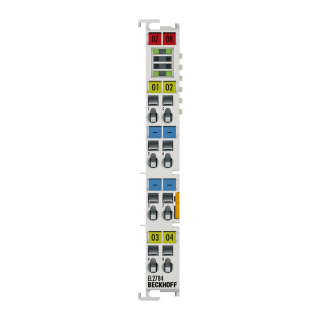 Nouvelle borne EtherCAT BECKHOFF EL2784, sortie relais statique à 4 canaux, 30 V AC, 48 V DC, 2 A