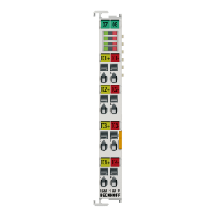 Nouveau EL3314-0010 BECKHOFF EtherCAT Terminal, entrée analogique 4 canaux, température, thermocouple, 24 bits, haute précision