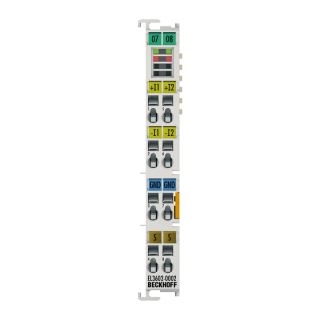 Nouveau EL3602-0002 BECKHOFF EtherCAT Terminal, entrée analogique 2 canaux, tension,