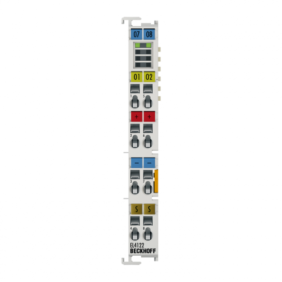 Nouvelle borne EtherCAT EL4122 BECKHOFF, sortie analogique 2 canaux, courant, 4