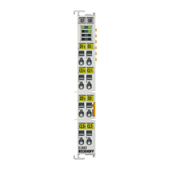 Nouveau EL5002 BECKHOFF EtherCAT Terminal, interface codeur 2 canaux, SSI