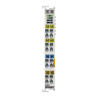 Nouveau EL6021 BECKHOFF EtherCAT Terminal, interface de communication à 1 canal, série, RS422/RS485