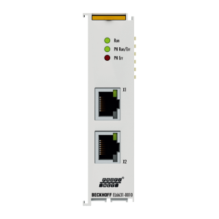 Nouveau EL6631-0010 BECKHOFF EtherCAT Terminal, interface de communication 2 ports, PROFINET RT, appareil