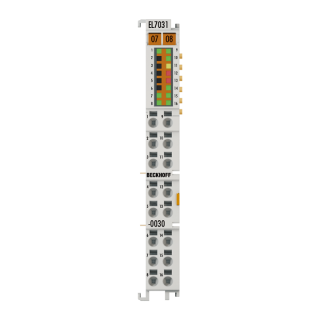 Nouveau EL7031-0030 BECKHOFF EtherCAT Terminal, interface de mouvement à 1 canal, moteur pas à pas, 24 V DC, 2,8 A