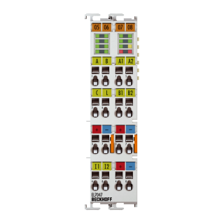 Nouveau EL7047 BECKHOFF EtherCAT Terminal, interface de mouvement à 1 canal, moteur pas à pas, 48 V DC, 5 A, contrôle vectoriel, avec codeur incrémental