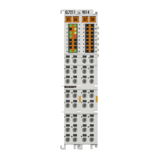 Nouveau EL7211-9014 BECKHOFF EtherCAT Terminal, interface de mouvement à 1 canal, servomoteur, 48 V DC, 4,5 A, OCT, adapté aux applications STO