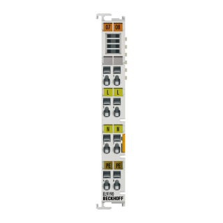 Nouveau EL9190 BECKHOFF Borne d'alimentation en potentiel, toute tension jusqu'à 230 V AC