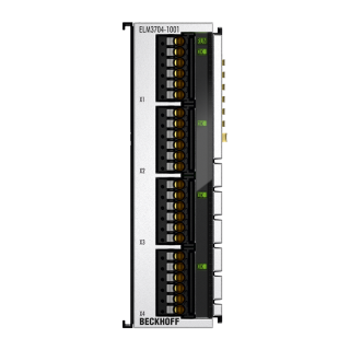 Nouveau ELM3704-0001 BECKHOFF EtherCAT Terminal, entrée analogique 4 canaux, multifonction, 24 bits, 10 ksps, compensation TC