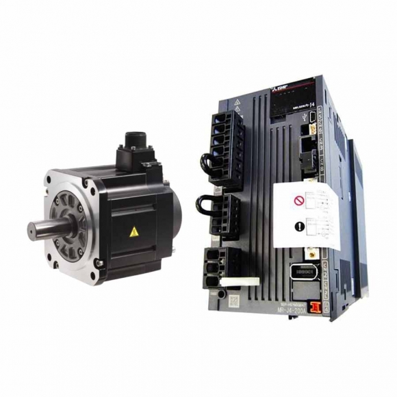 Nouveau MR-J4-200A + HG-SR202J Mitsubishi Electric MR-J4-_A Servo Amplificateur + AC Servo Moteur