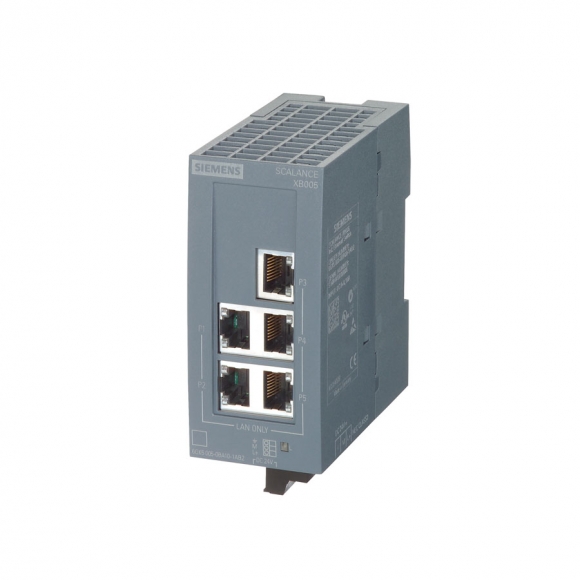 Nouveau commutateur Ethernet industriel non géré Siemens SCALANCE XB005 6GK5005-0BA00-1AB2