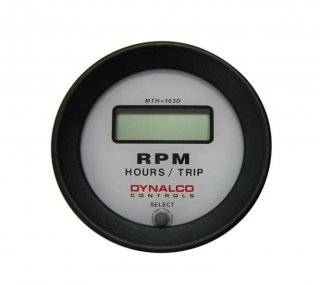 Nouveau tachymètre/compteur horaire/voyage MTH-103D Dynalco (Arrêter la production. Nouveau remplacement : MTH-103E Tachymètre/Heameter/Trip)