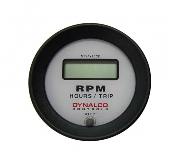 Nouveau tachymètre/compteur horaire/voyage MTH-103D Dynalco (Arrêter la production. Nouveau remplacement : MTH-103E Tachymètre/Heameter/Trip)